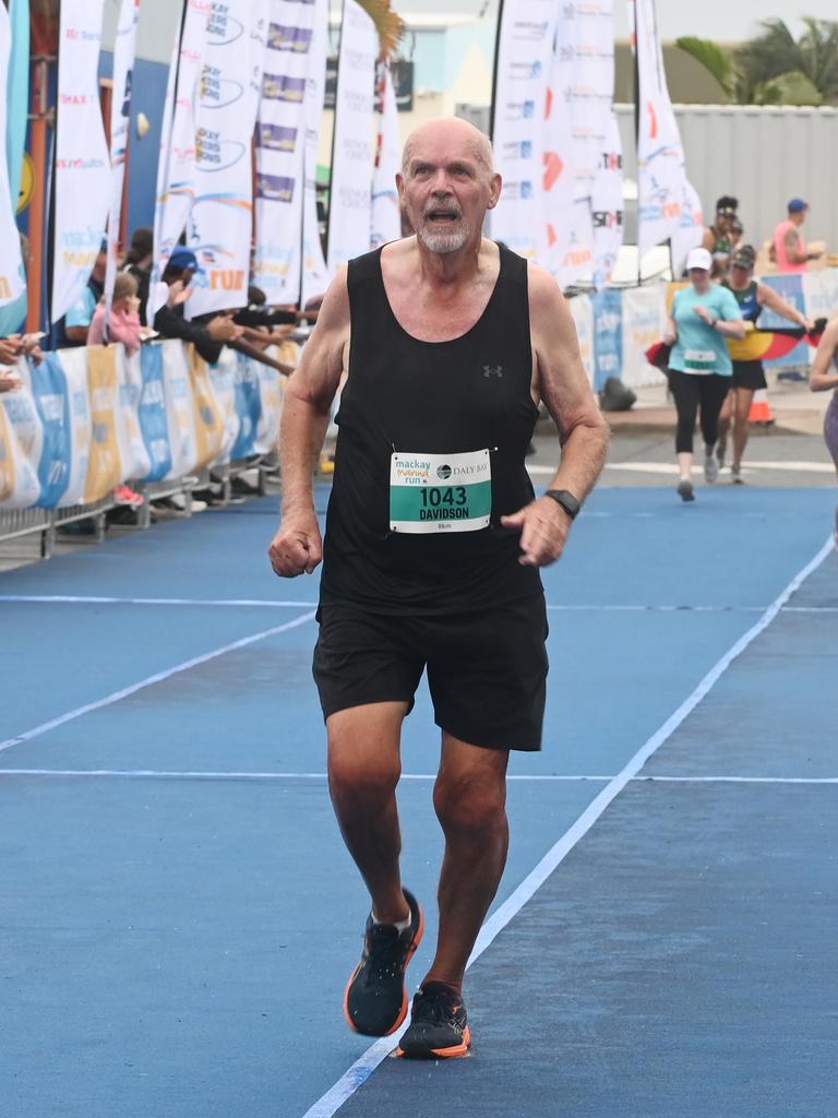 Michael Davidson at Mackay Marina Run Sunday 4 June 2023 Picture: Michaela Harlow