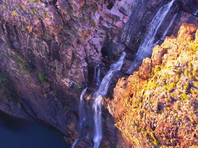 The drone footage will be used to sell Kakadu to the world. Picture: Tourism NT