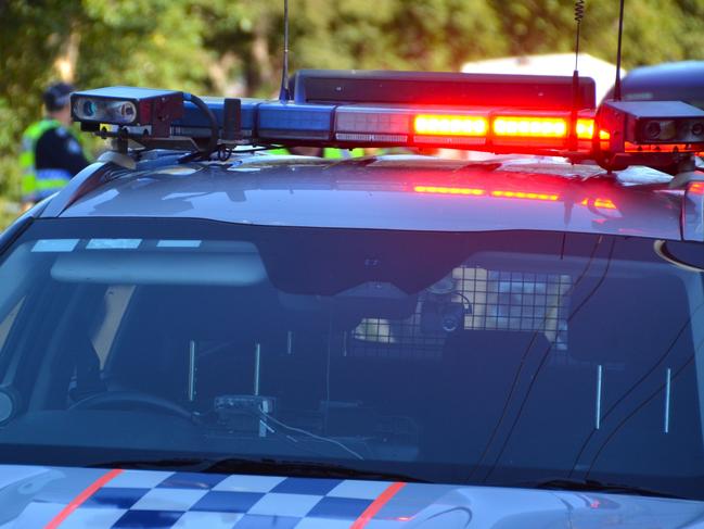 Police at a static roadside breath test site on Balls Lane in Mysterton as Operation Cold Snap rolls out for the school holidays. Picture: Natasha Emeck