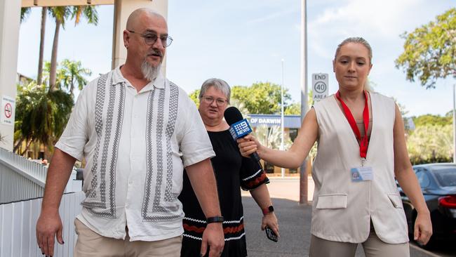 Darwin Middle School teacher Darroch Airlie Robinson, 53. Picture: Pema Tamang Pakhrin