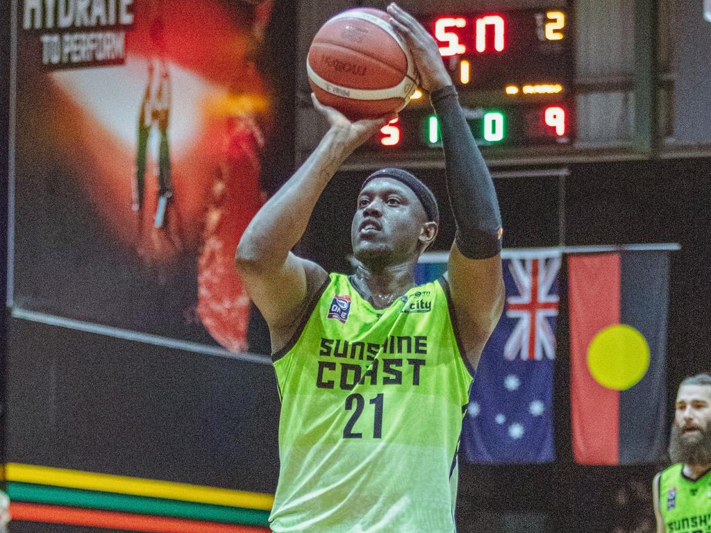 USC Rip City star player Kouat Noi has been named as a player to watch in the 2022 NBL1 North season. Picture: Jack Riddiford.