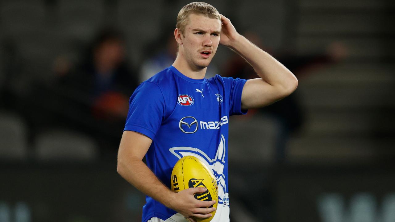 Jason Horne-Francis wants out of the Roos. Picture: Getty Images