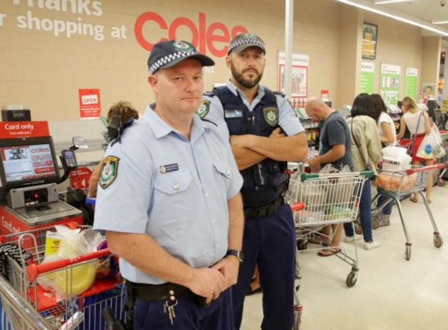 Police have repeatedly intervened in the self-serve checkout saga meaning taxpayer funds have been spent on bettering Coles' and Woolworths' bottom lines. 