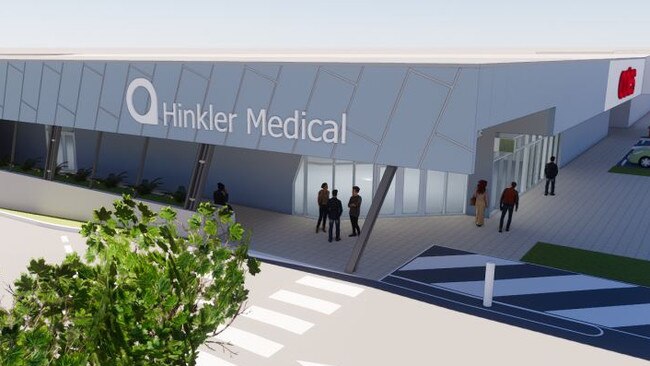 The new Hinkler expansion proposal is expected to remove 23 car parks.