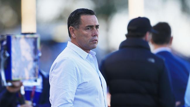 Sharks coach Shane Flanagan. (Mark Evans/Getty Images)