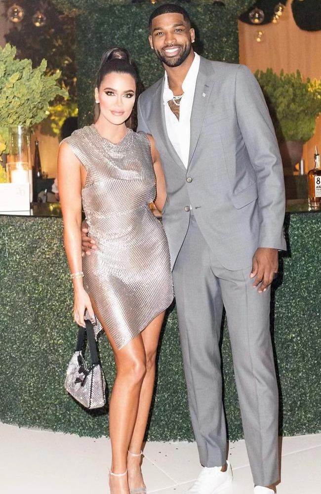 Khloe sparked speculation that she has taken Tristan back. Picture: Instagram