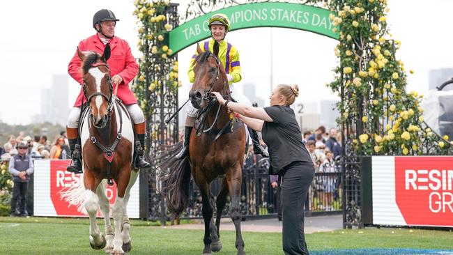 Jamie Kah at Flemington. Picture: Getty