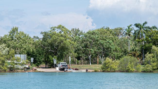 Lake Alexander has been closed to the public following a suspected shark sighting. Picture: Pema Tamang Pakhrin