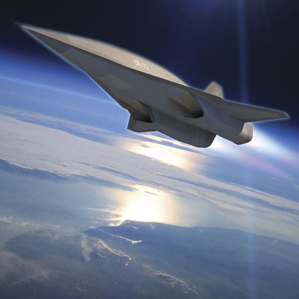 An artist’s impression of Lockheed Martin's SR-72 twin-engine hypersonic jet aircraft