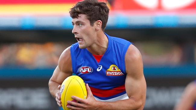 Josh Dunkley wants more midfield time. Picture: Getty Images