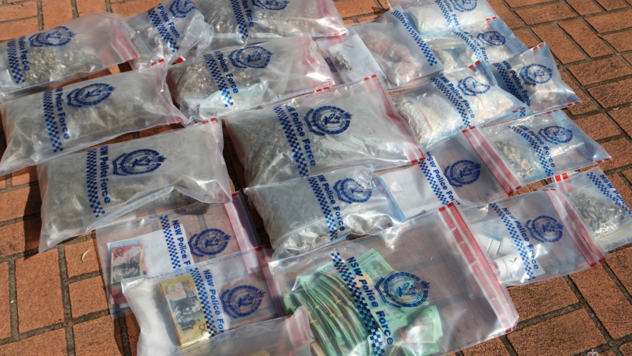 Police seize over $450,000 worth of drugs in Sydney raids