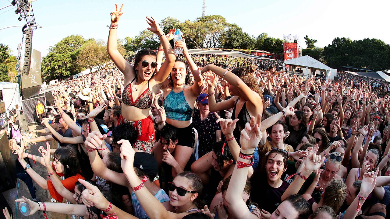 <h3>Bass in the Grass, May 18</h3><p><strong>What:</strong> The largest music festival in the NT is ready to rock.</p><p><strong>Who goes:</strong> Locals and the will-fly-for-music-festivals crowd.</p><p><strong>Highlight:</strong> Grammy award-winning rapper Macklemore headlines this year while Bag Raiders and Jet are among the 22 Australian and international artists.</p><p><strong>Stay:</strong> Cool off in a tropical pool villa at the <a href="https://www.darwinairporthotels.com.au/" target="_blank" rel="noopener">Darwin Airport Resort</a>.</p><p><strong>Local tip:</strong> Visit <a href="https://www.charliesofdarwin.com.au/" target="_blank" rel="noopener">Charlie&rsquo;s of Darwin</a> to sip delicious cocktails with Darwin Distilling Co gins made on site.</p><p><a href="https://bassinthegrass.com.au/" target="_blank" rel="noopener">bassinthegrass.com.au</a></p>