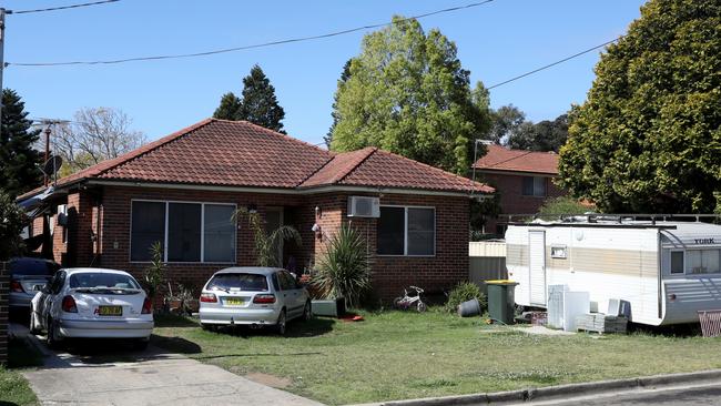 Loretta Robinson’s Hurstville home. Picture: Jonathan Ng