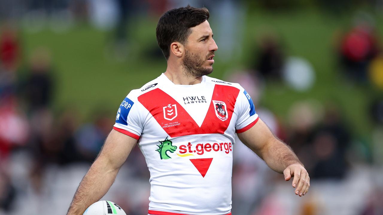 Who will join Ben Hunt in the Dragons spine? (Photo by Brendon Thorne/Getty Images)