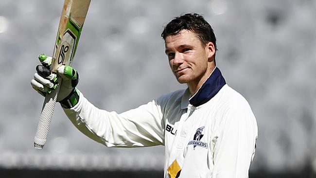 Peter Handscomb pushed his case for Test selection with a century against South Africa A.