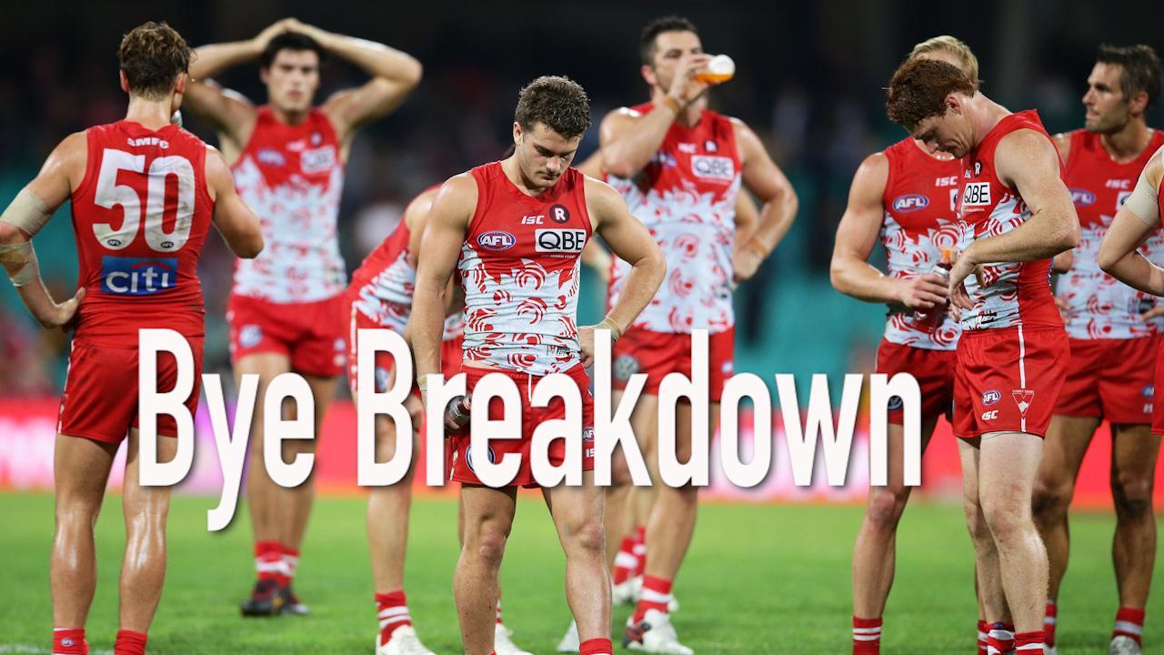 Sydney’s bye breakdown   