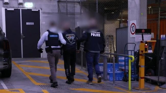 A Russian-born Brisbane man is arrested and charged with espionage. Picture: Australian Federal Police