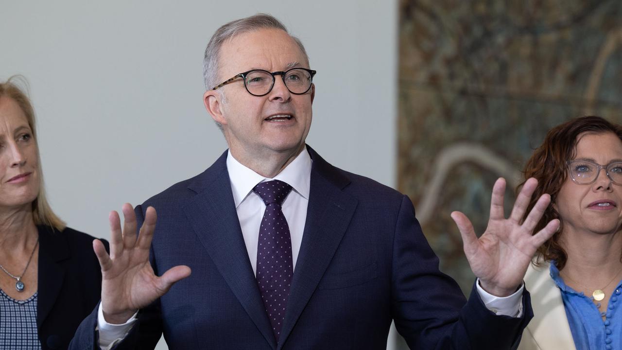 Prime Minister Anthony Albanese. His government has backed away from the 50-50 funding deal and joint oversight agency agreed to by the Morrison Government in April 2021. Picture: NCA NewsWire / Gary Ramage