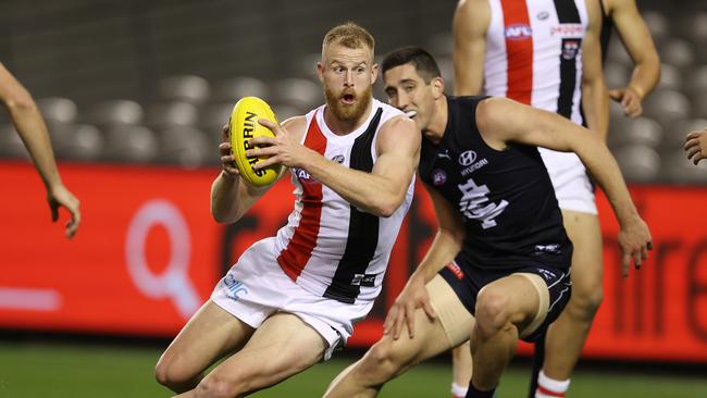 St Kilda blew Carlton away. Picture: Michael Klein