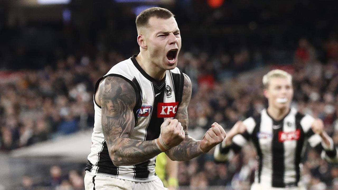 Jamie Elliott is sticking around at Collingwood. Picture: Getty Images