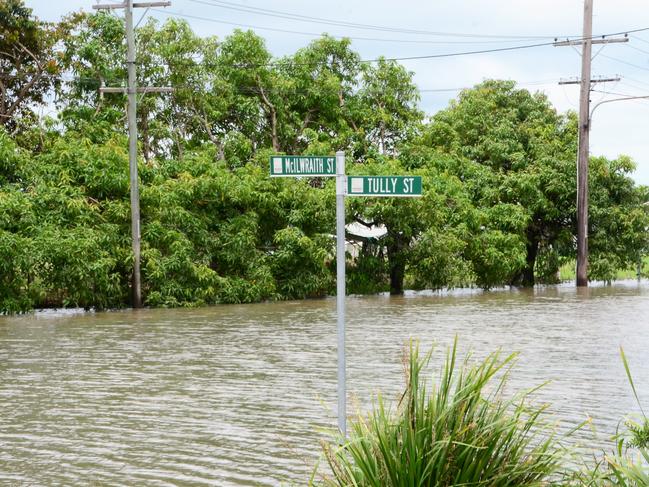 Ingham received 145mm of rain in just one hour. Picture: Cameron Bates