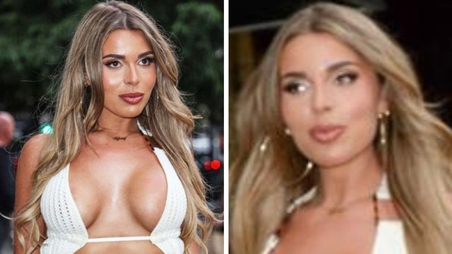 Influencer’s bold choice at fake tan event