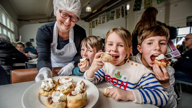 Question 13: The CWA scones are always popular at the Royal Melbourne Show. Picture: Tim Carrafa