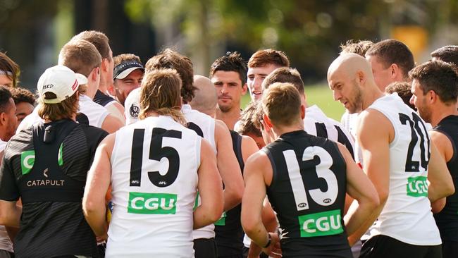 A surprise drug claim has been levelled at Collingwood by a purported mother of a former player. Picture: AAP Image/Scott Barbour