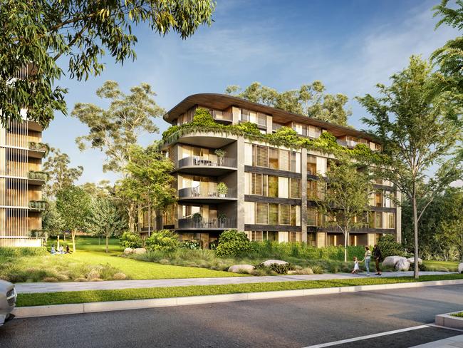 A proposed rezoning at North Rocks Road, North Rocks – which is being opposed by Parramatta council. Source: supplied.