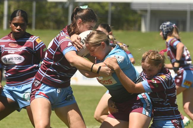 Mackay Cutters vs Central Queensland Capras Harvey Norman U17's Saturday 8 March 2025 Picture:Michaela Harlow