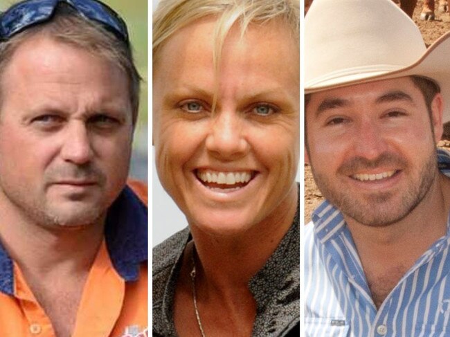 Andrew Corbet, Mel Manley and Bryce Camm - High flyers of country Queensland
