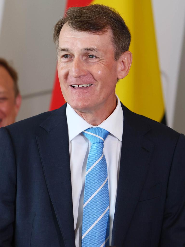 BRISBANE, AUSTRALIA – NewsWire Photos JANUARY 18, 2024: Former Lord Mayor Graham Quirk during a press conference in Brisbane. Picture: NCA NewsWire/Tertius Pickard