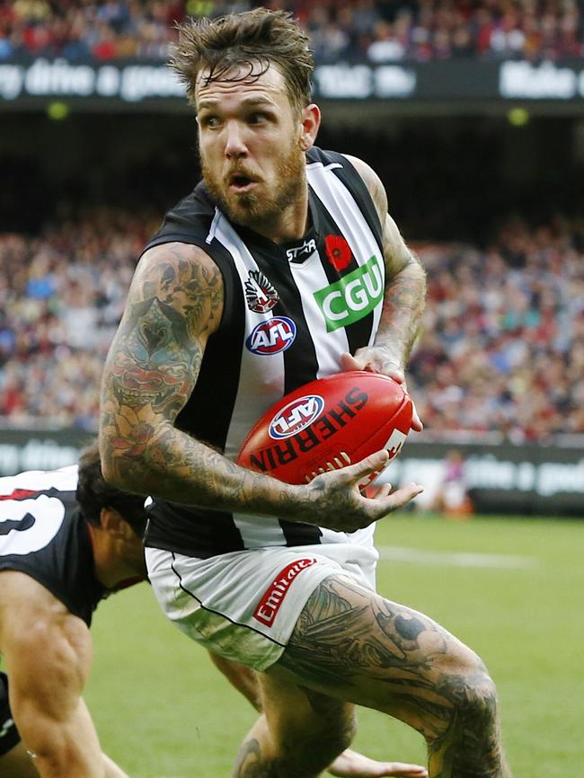 Dane Swan was a steal in the 2001 super draft. Picture: Michael Klein