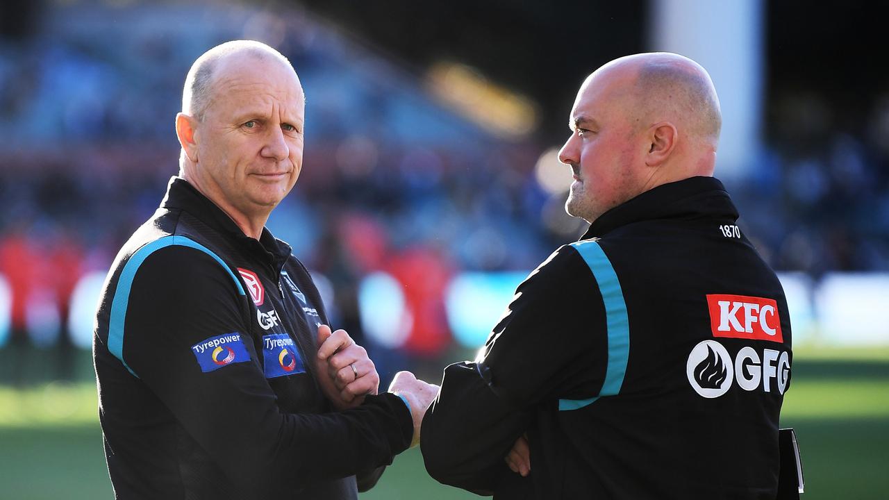 Ken Hinkley continues to react angrily to suggestions that he might jump ship.