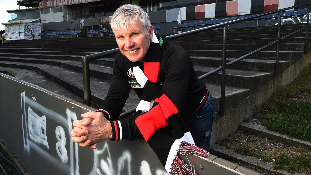 Danny Frawley struggled with mental health issues before his death. Picture: Rob Leeson.