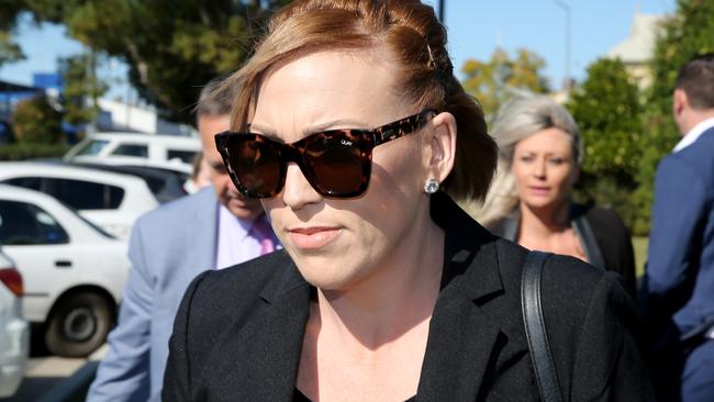 Amy Connors allegedly had sex with convicted cop killer Sione Penisini. Picture: Nathan Edwards