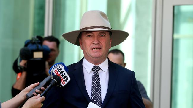 Should he stay or should he go? Deputy PM Barnaby Joyce. Picture: Kym Smith