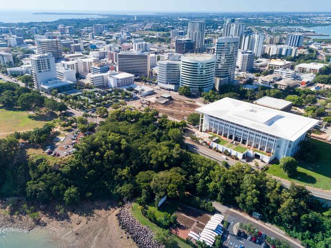 The Darwin RSL has plans to build a new clubhouse on the Esplanade, just 90m from the Deckchair Cinema. Picture: Will Zwar