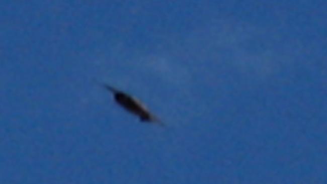 Another photo of a UFO taken by Alan Ferguson at Acacia Hills. Picture: Alan Ferguson