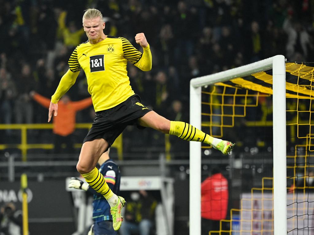 Haaland is a proven goalscorer in some of Europe’s biggest competitions. Picture: Ina Fassbender / AFP