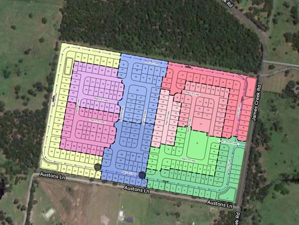 A new application (SUB2021/0042) for a 327 residential lot subdivision in James Creek has been submitted to Clarence Valley Council.