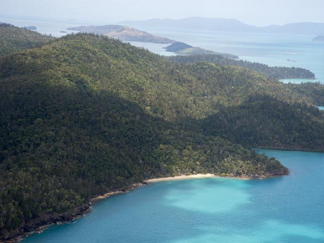 Cid Harbour on Whitsunday Island is the site of three shark attacks this year. Picture: Daryl Wright.