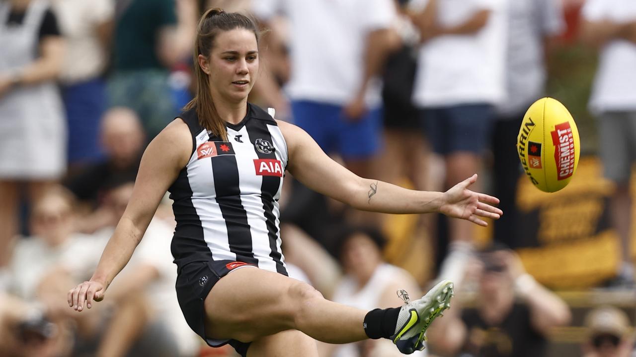 Chloe Molloy wants players to be able to financially support themselves with their AFLW contract. Picture: Getty Images