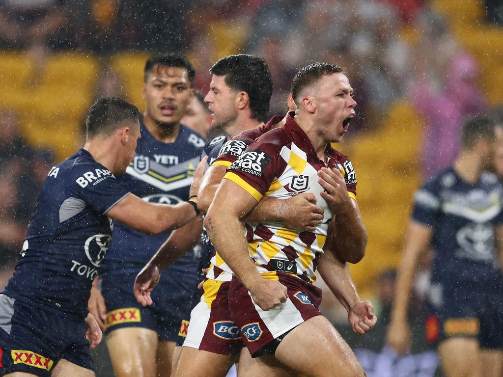 Billy Walters scored the opener for Brisbane. Photo: Chris Hyde/Getty Images