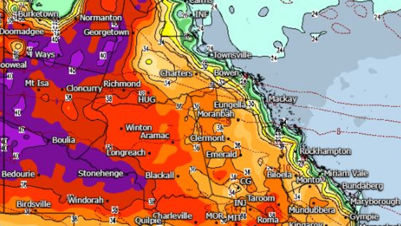 Qld Weather Heatwave And Extreme Fire Danger Ahead Of Overnight Cold Drop Gold Coast Bulletin 