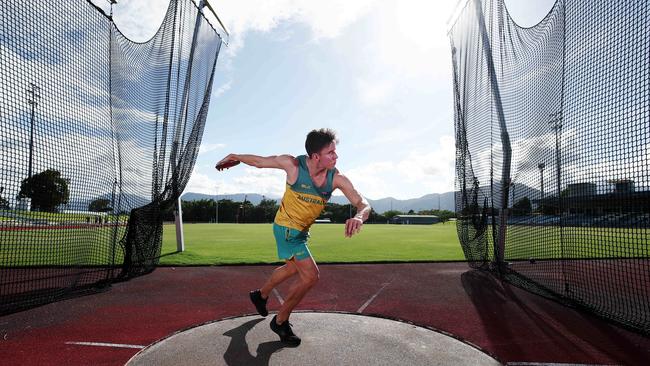 Cairns decathlete Liam Gilbert could get the chance to perform in front of his home crowd.