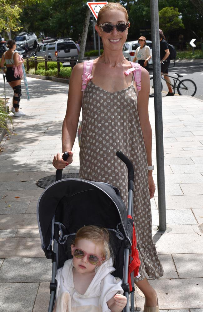 Mum Joanna Walsh and daughter Summer King. Picture: Letea Cavander