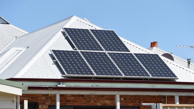 The micro grid can keep powering connected houses if the main grid goes down. Picture: AAP