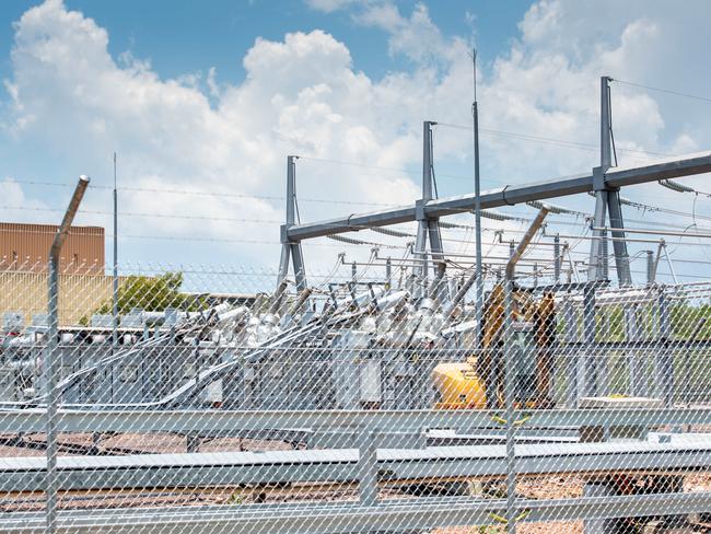 Channel Island Power Station suffered a Ãgas supply interruptionÃ which cut the power across the Darwin and Katherine network.Picture: Che Chorley