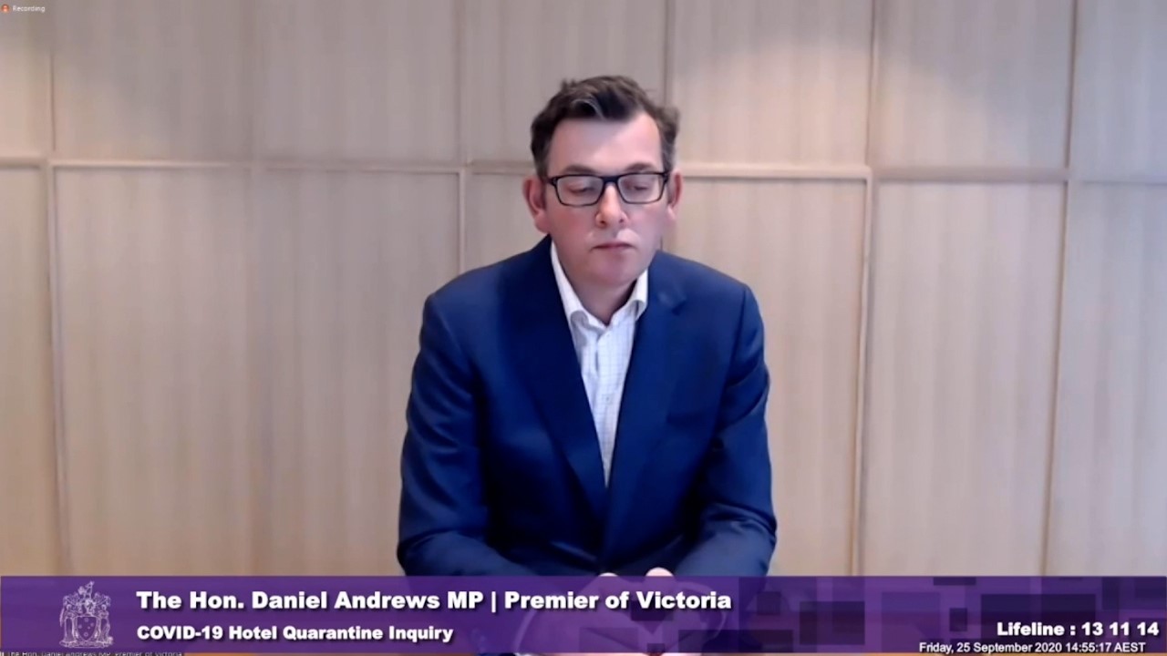 Andrews offers 'unreserved apology' to Victorians for 'unacceptable' hotel quarantine system